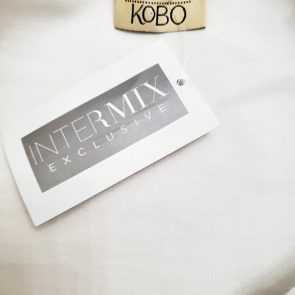 Ronny Kobo White Bell Sleeve Mimi Top XS NWT - Picture 6 of 7